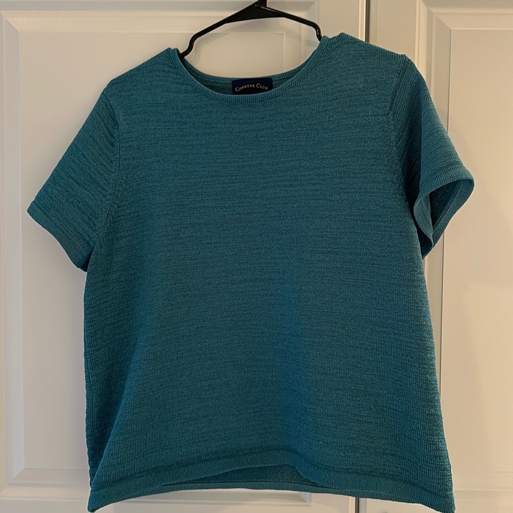 Charter Club knit blouse